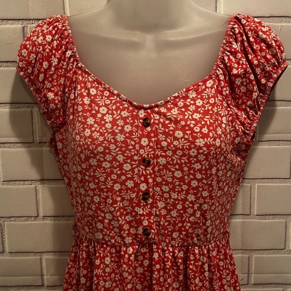 NO BOUNDARIES women short sleeve casual dress/size Juniors M (7-8) - Picture 4 of 9